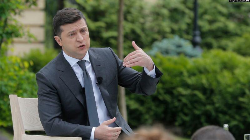 Зеленский екінші рет президент болудан үмітті екенін меңзеді