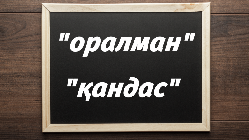 Елімізде «оралман» сөзінің орнына «қандас» сөзі бекітілді