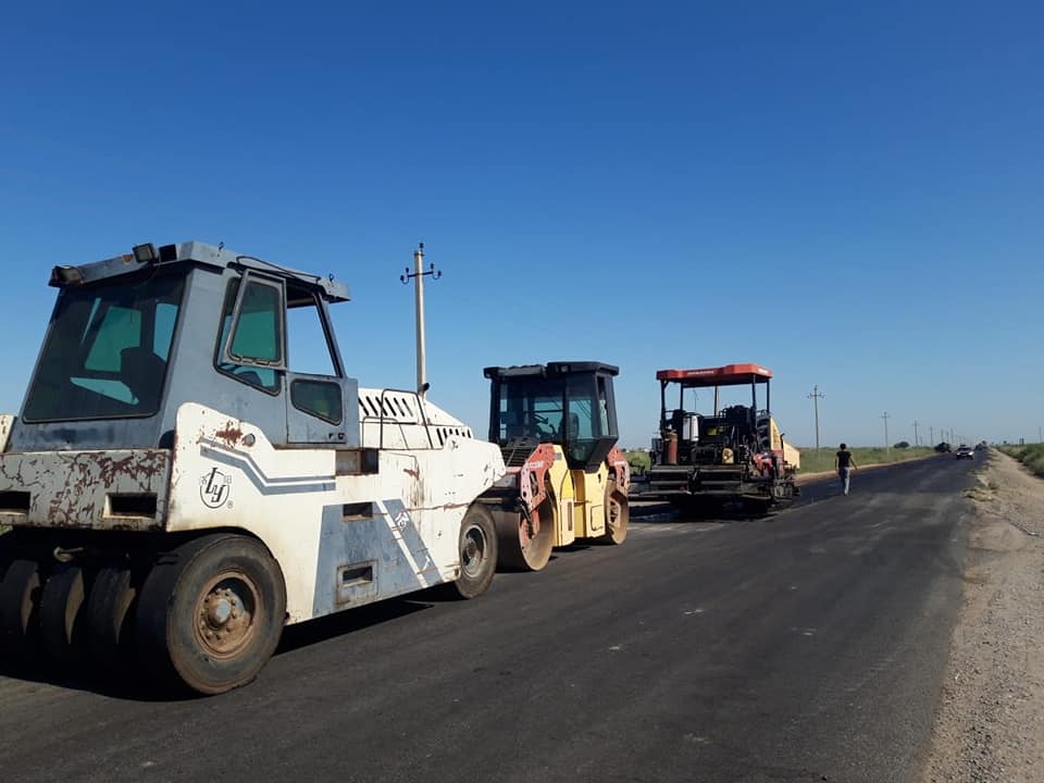 В Мактааральском районе Туркестанской области отремонтируют около 200 км дорожного полотна