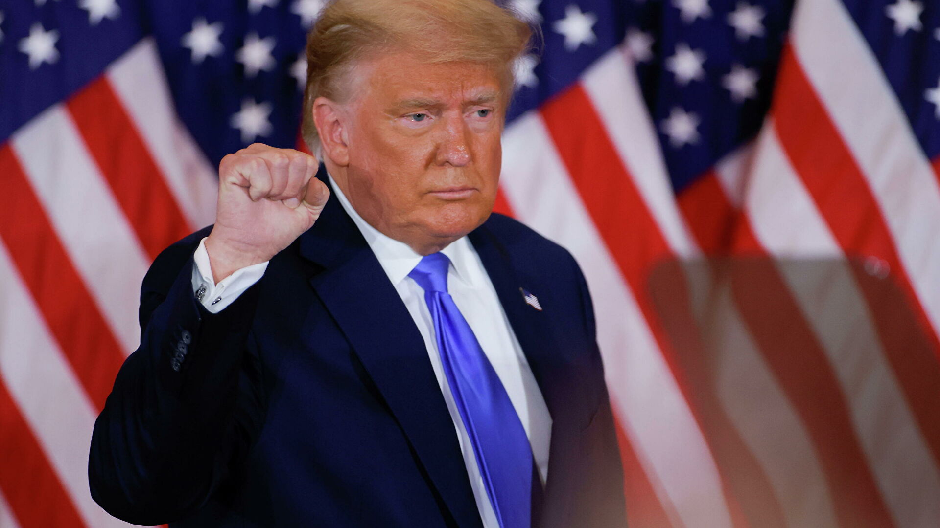 Трамп сайлауда жеңіске жеткенін айтты