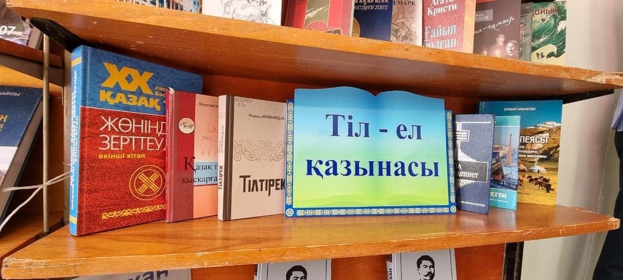 Бизнес-объекты переоборудовали в библиотеки в Сайрамском районе