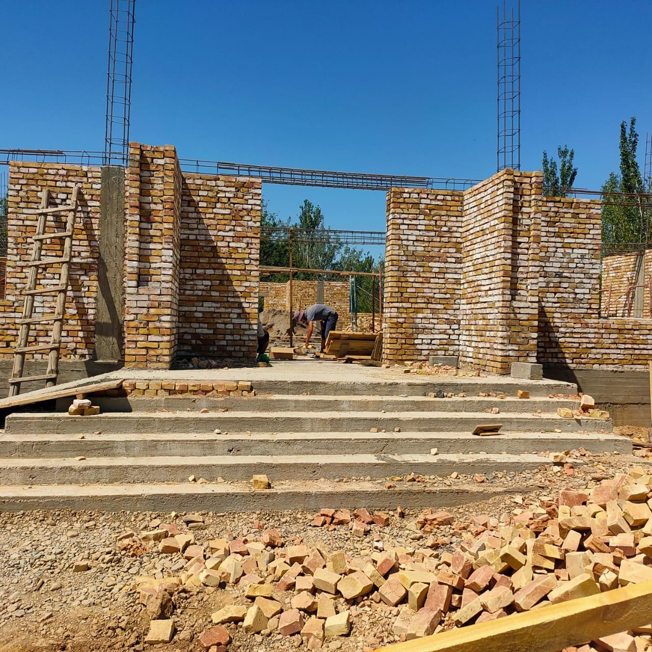 Сауран ауданында 700 орындық мешіттің құрылысы басталды