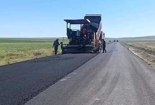 Түркістан мен Жамбыл облыстарын жалғайтын жол жөнделіп жатыр