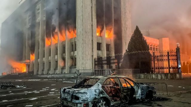 Досаев рассказал сколько денег ушло на восстановление города после январских событий