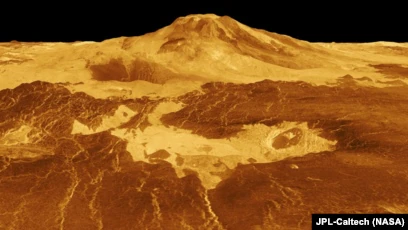 Ученые обнаружили следы недавней вулканической активности на Венере