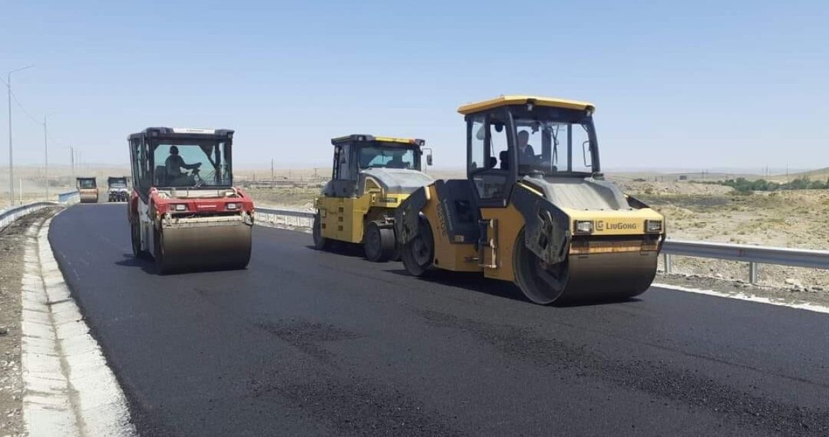 Төлеби ауданында жақсы және орташа жағдайдағы асфальтталған жолдардың үлесі өсуде