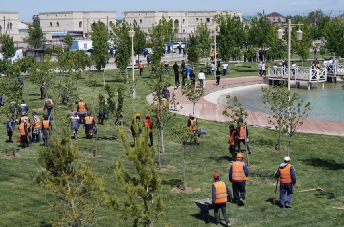 «Таза Қазақстан»: Түркістанда әлеуметтік нысандардың жай-күйі жақсарды