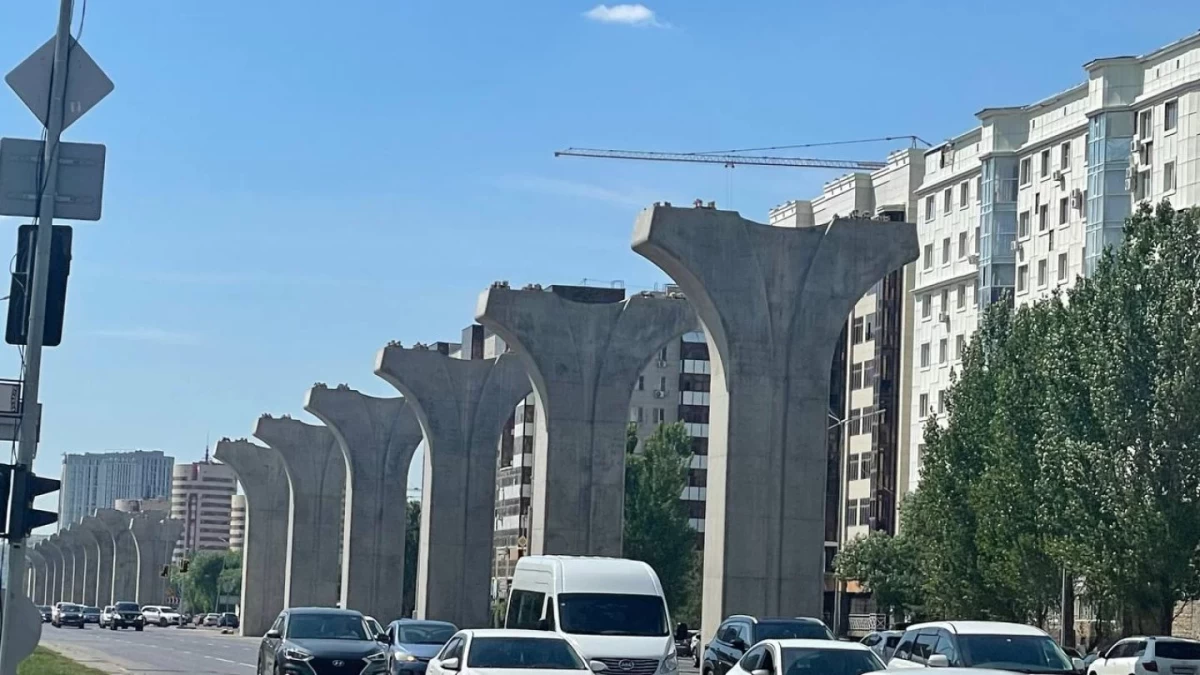 Астанада  LRT құрылысына байланысты тамыздың аяғына дейін бір көшеде қозғалыс шектеледі