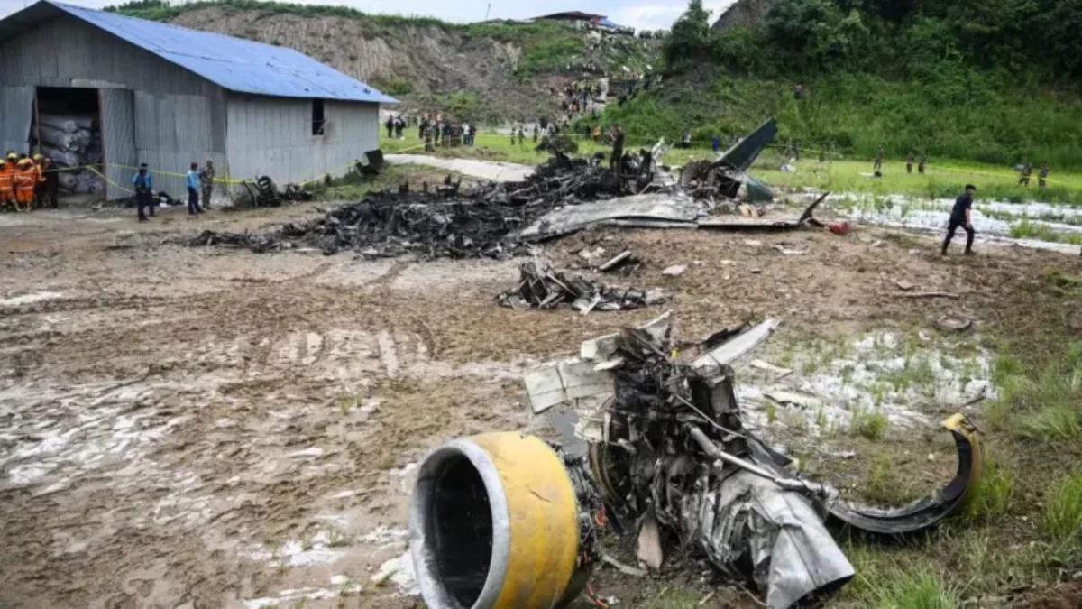 Непалда Saurya Air ұшағы апатқа ұшырап, 18 адам қаза тапқан
