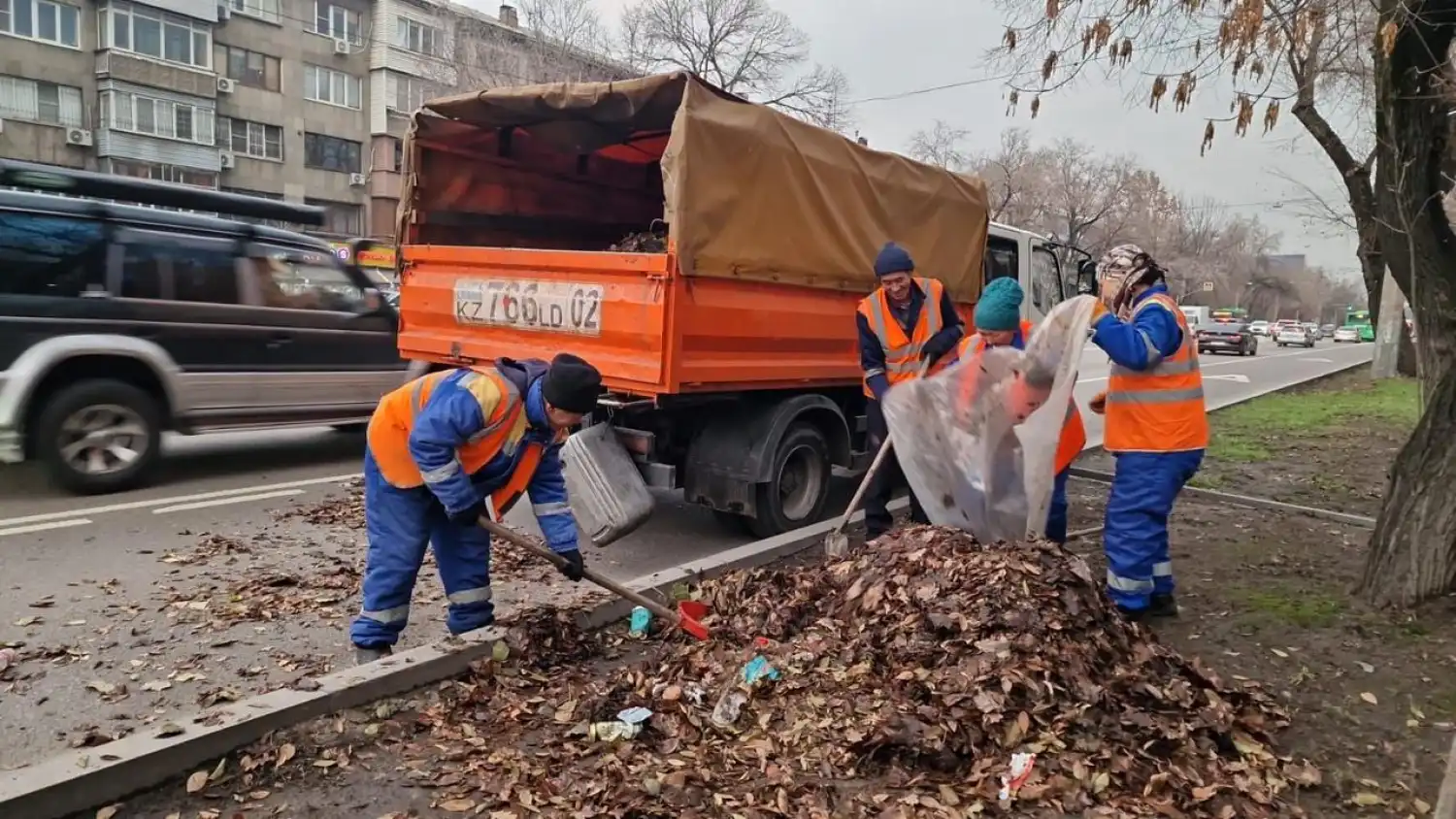 Алматының 8 ауданында күн сайын 4020 аула тазаланады