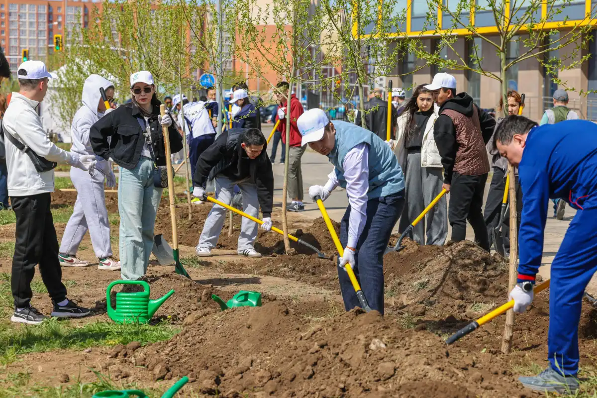 «AMANAT» партиясы ел аумағында «Таза бейсенбі» экологиялық акциясын өткізді