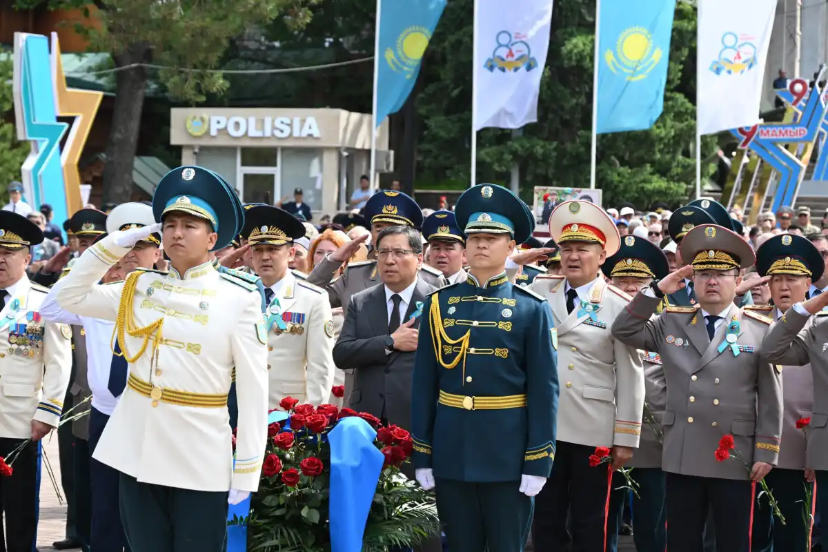 Алматыда Ұлы Отан соғысындағы Жеңістің 80 жылдығы аталып өтті