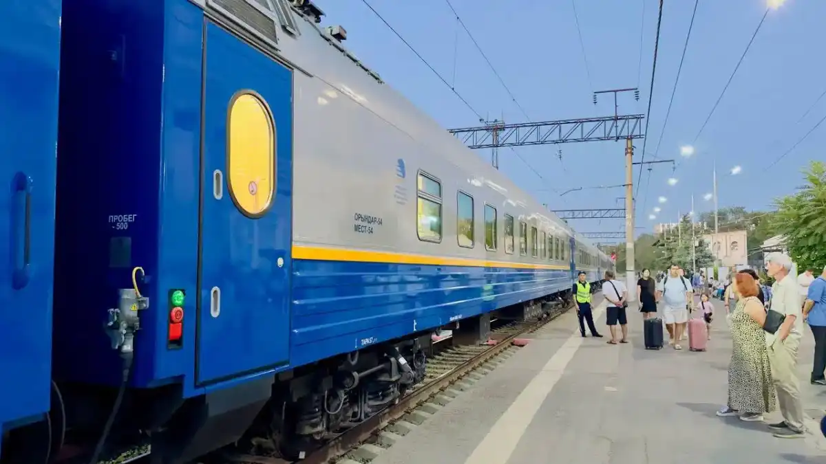Алматыдан Саратовқа жаңа пойыз жолға шықты