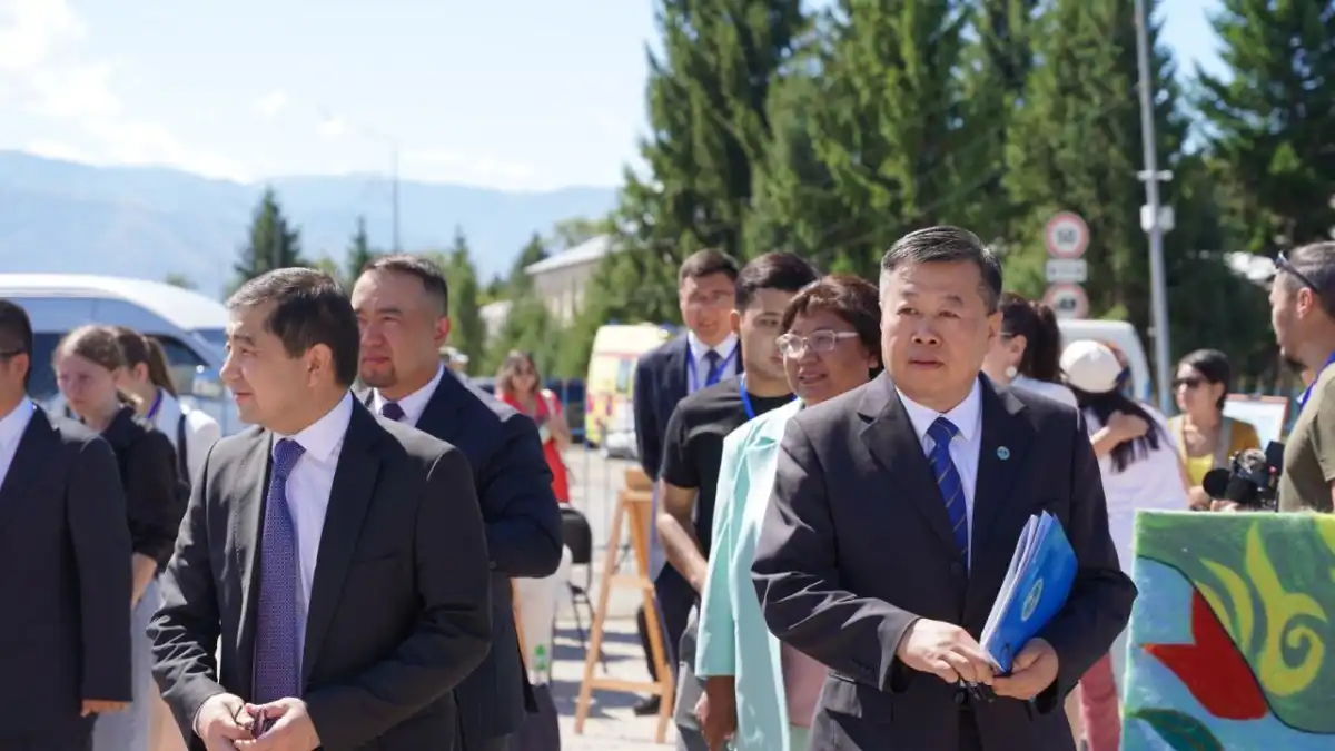«SCO Youth Dialogue» форумы Үлкен Нарын ауылында басталды