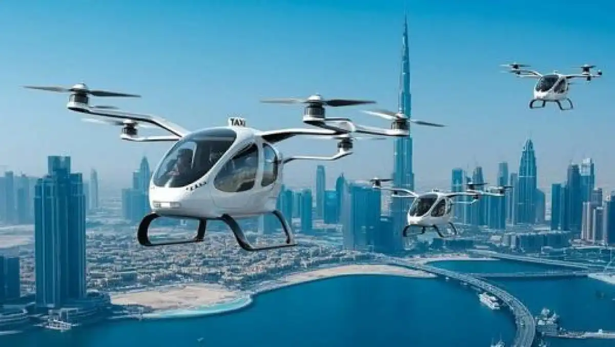 2026 жылы Дубайда алғашқы әуе такси порты іске қосылмақ