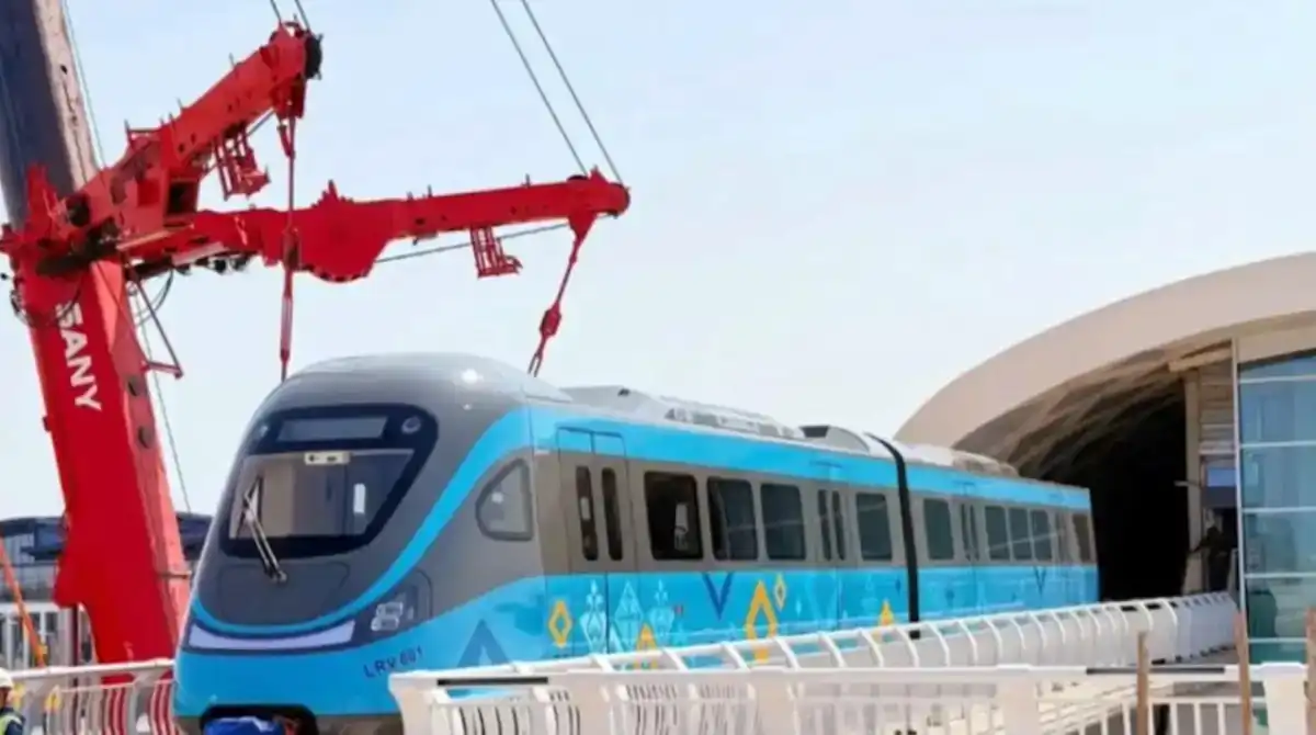 Астанада LRT үшін «дыбыссыз» рельстер төселді
