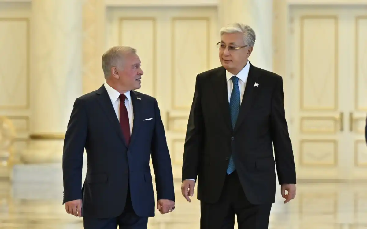Тоқаев пен Иордания королі не жайлы сөйлесті?