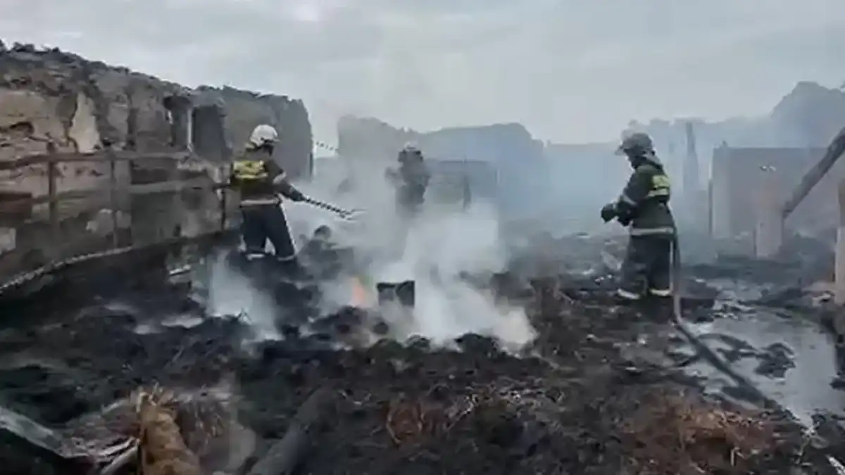 Екібастұз маңында жер үй өртеніп, 6 адам қаза тапты