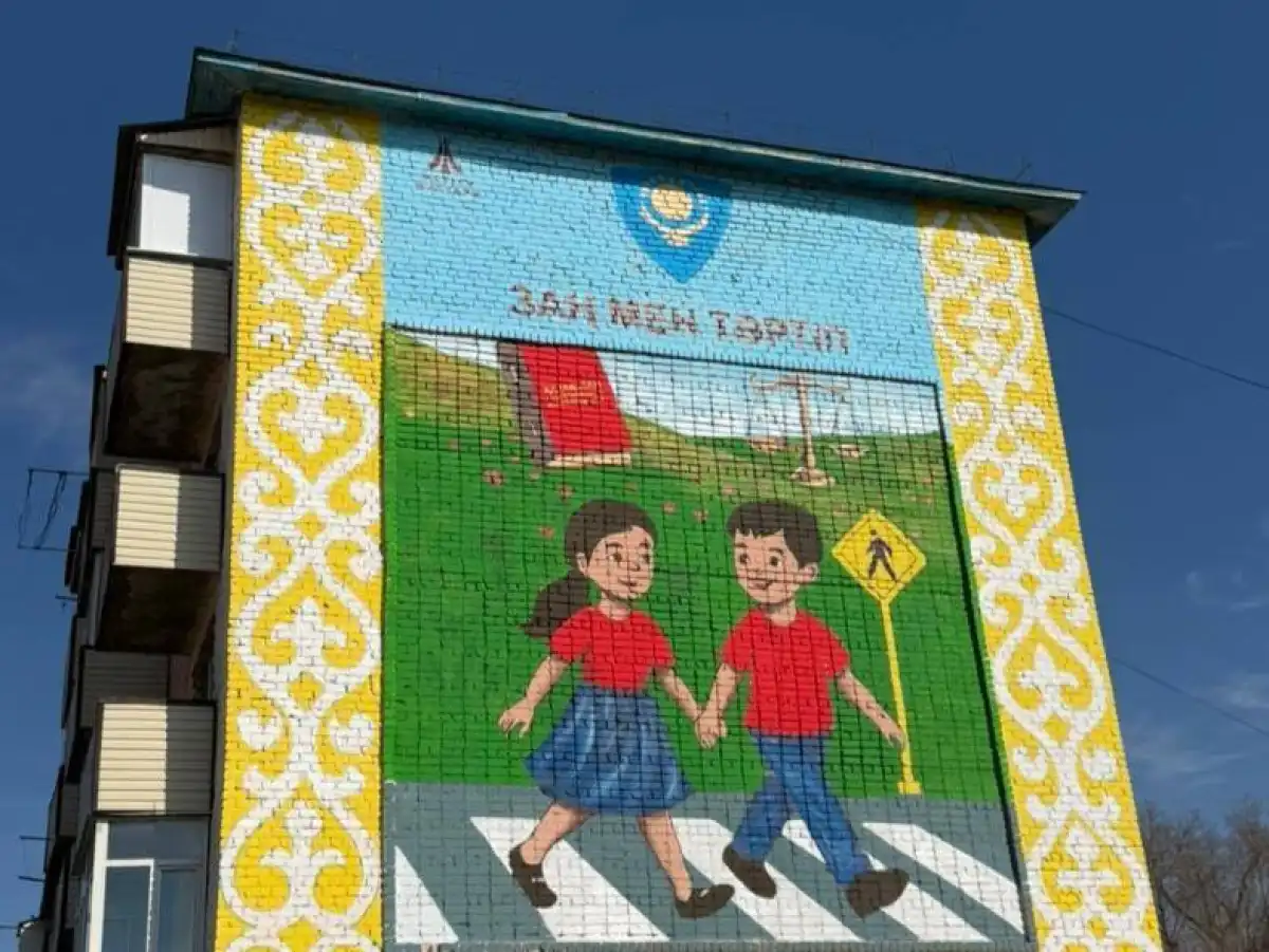 Түркістандағы тұрғын үйлерде ерекше сурет пайда болды