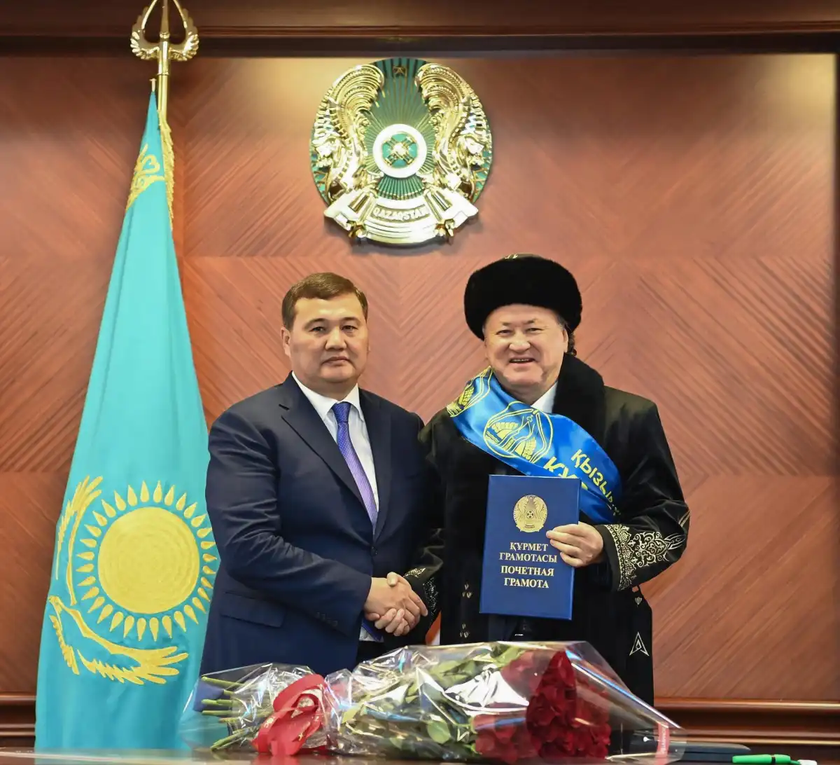 Мұхтар Құл-Мұхаммедке «Қызылорда облысының құрметті азаматы» атағы табысталды