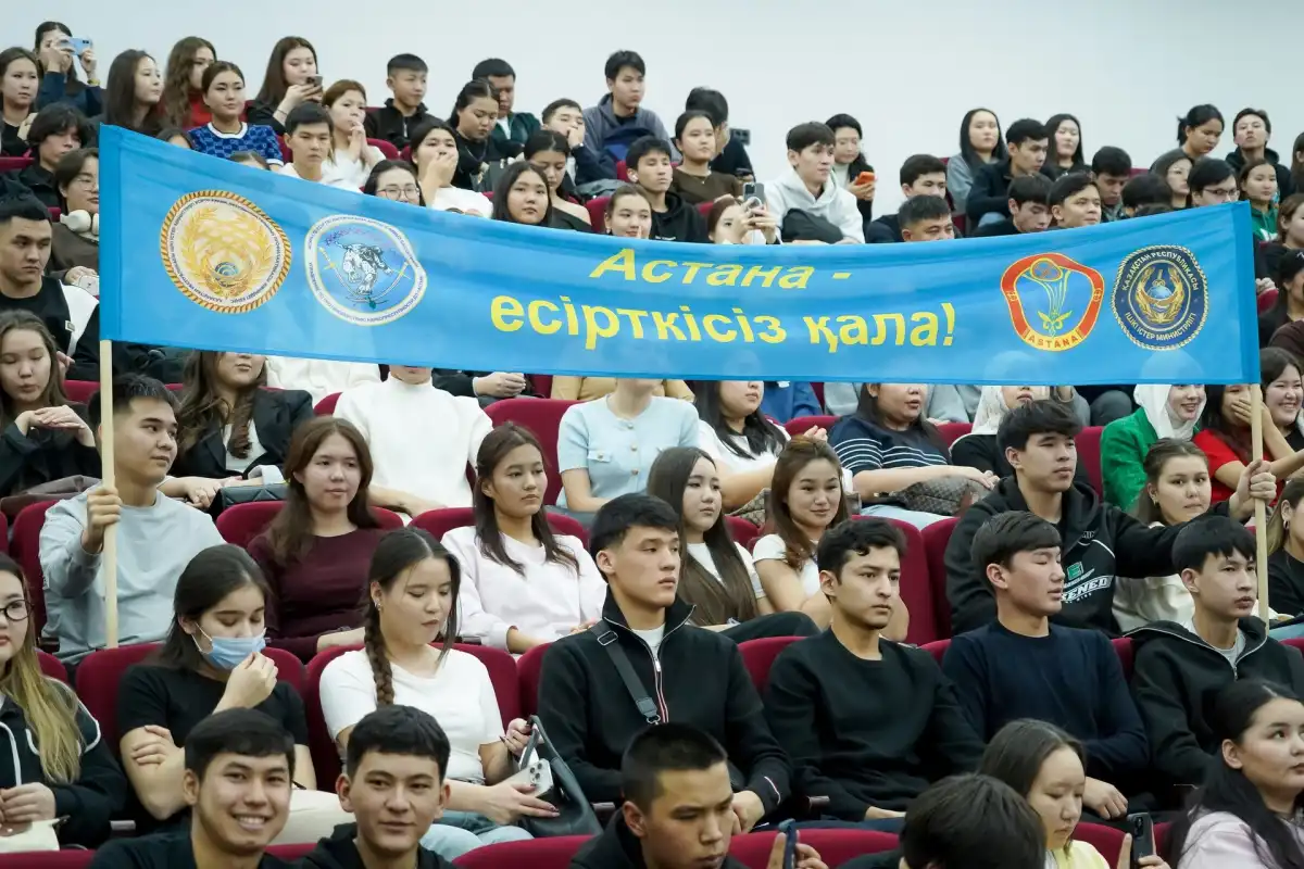 ҚАТЗУ-да «Астана – есірткісіз қала» атты кең көлемді акция өтті