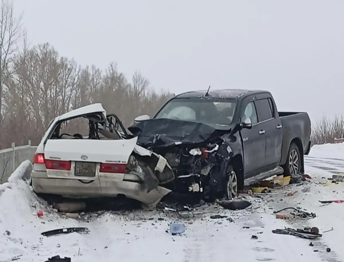 ШҚО трассасында болған жол апатынан үш адам қаза тапты