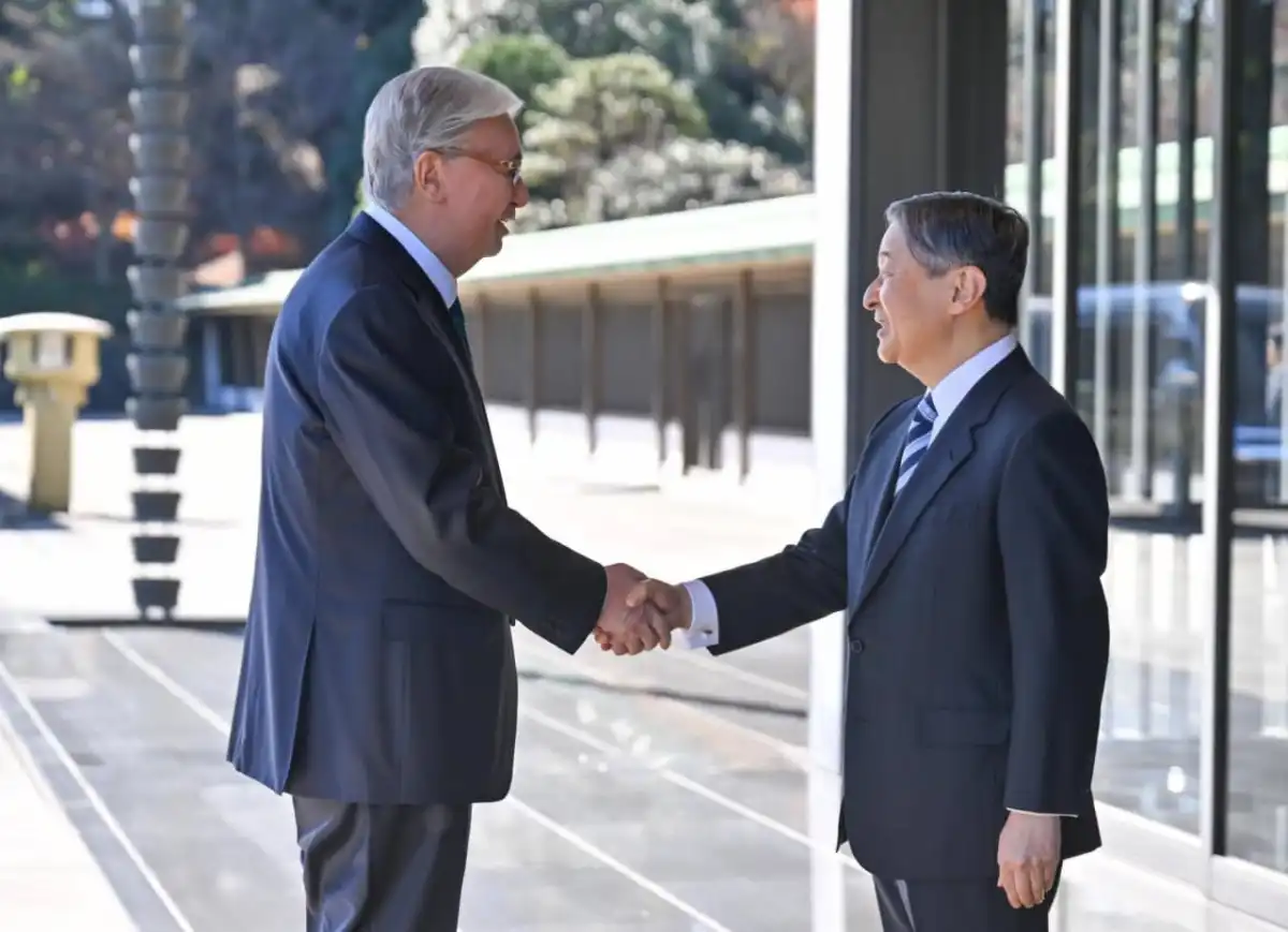 Қасым-Жомарт Тоқаевты Токиода император Нарухито қарсы алды