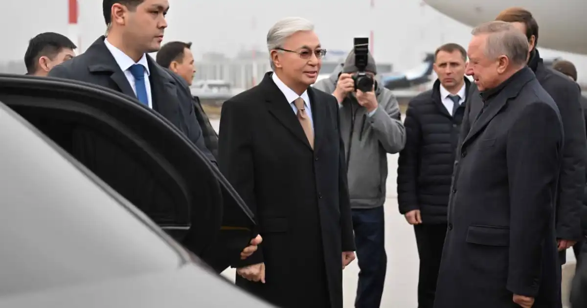 Мемлекет басшысы Санкт-Петербург қаласына барды