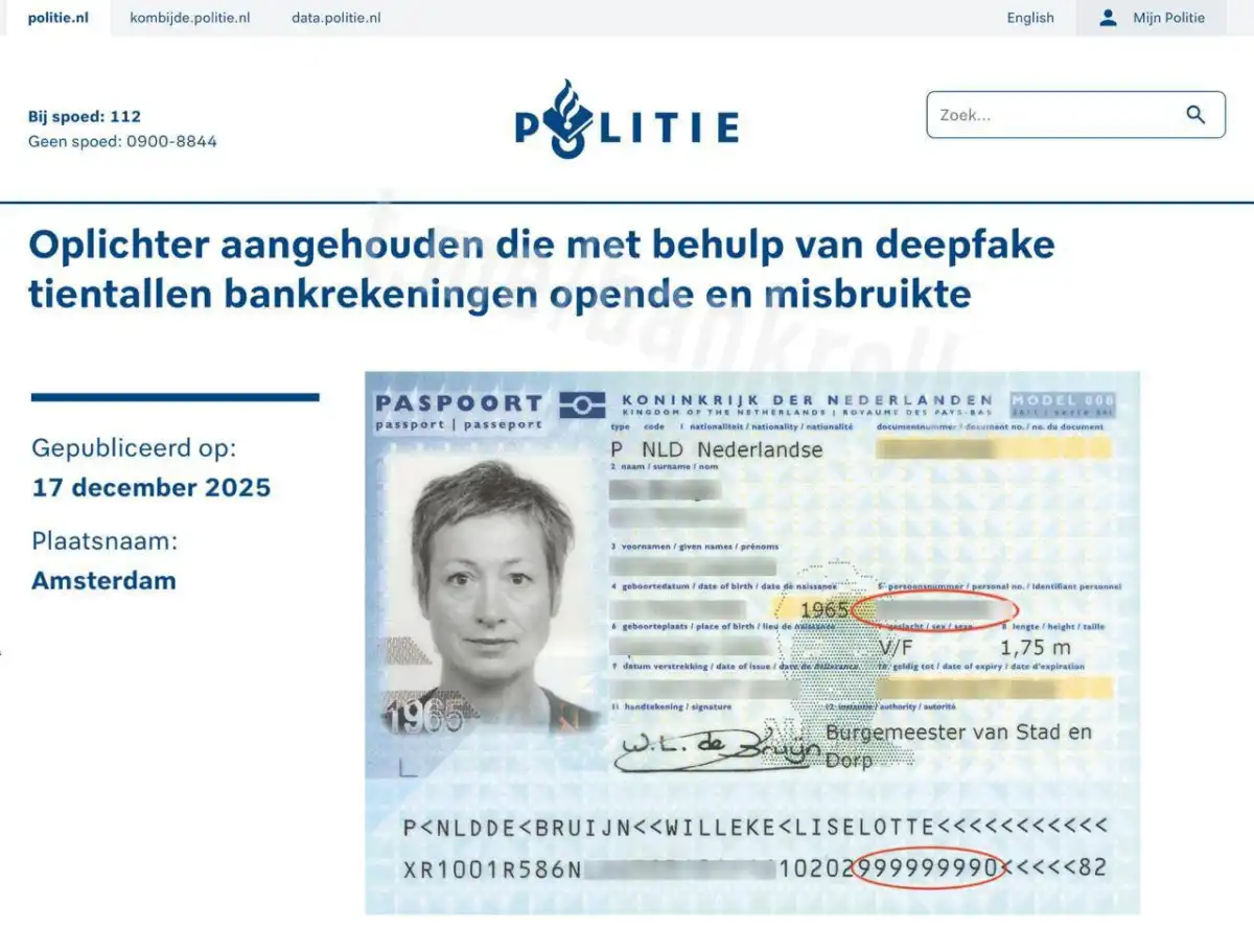 Алаяқ дипфейк арқылы 46 банк шотын ашып, кездейсоқ әшкере болды