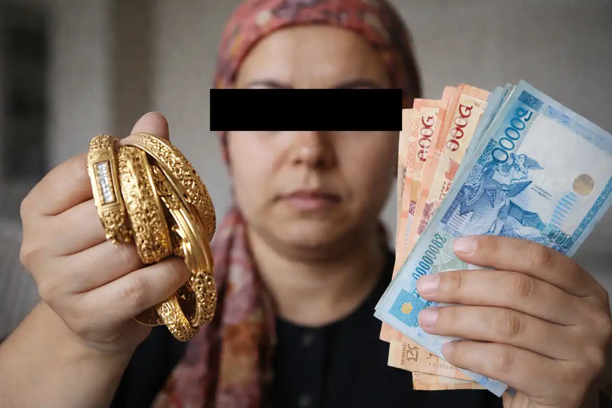 Түркістанда келін енесінің алтын бұйымдары мен ақшасын ұрлап келген