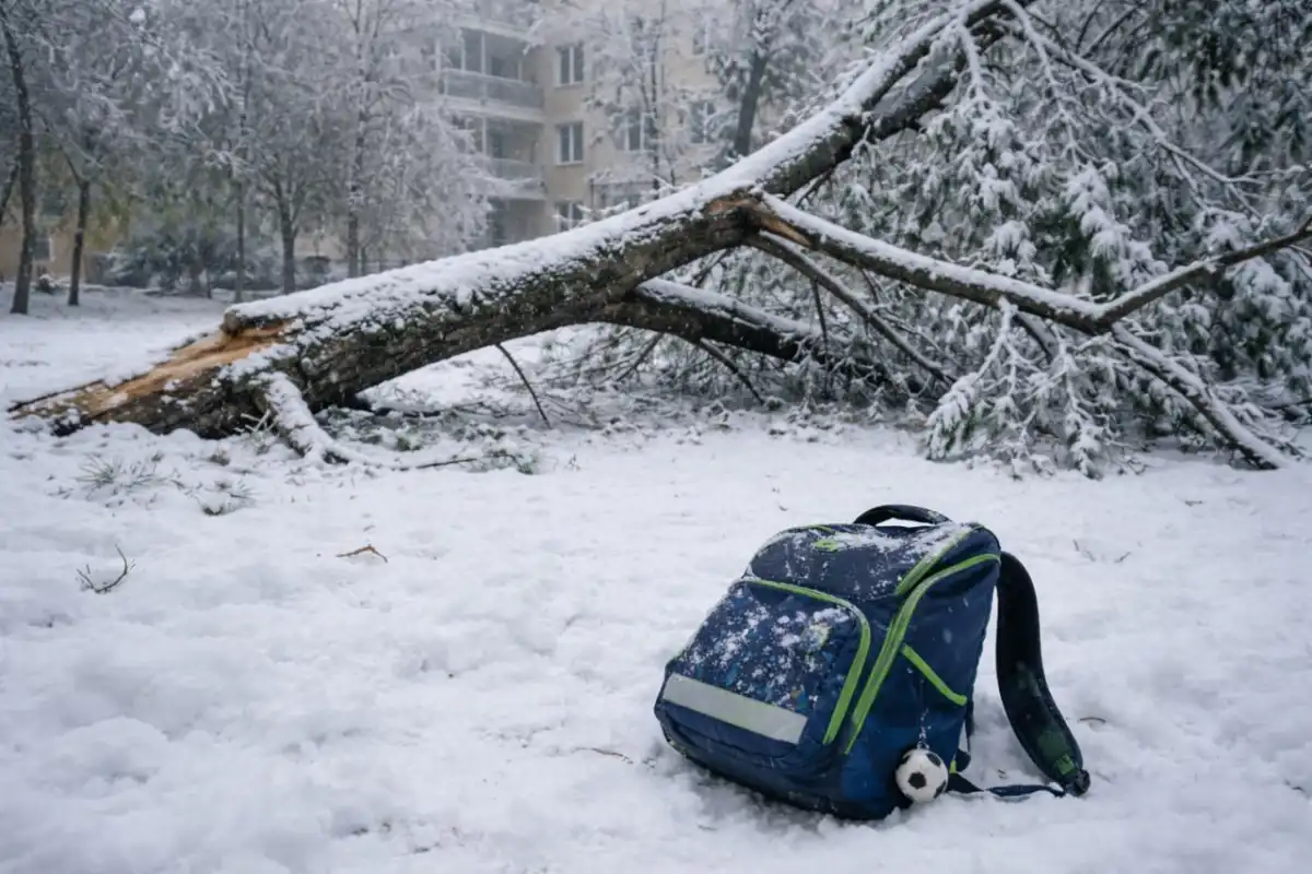 Аулада ағаш бұтағы құлап, оқушы қаза тапты