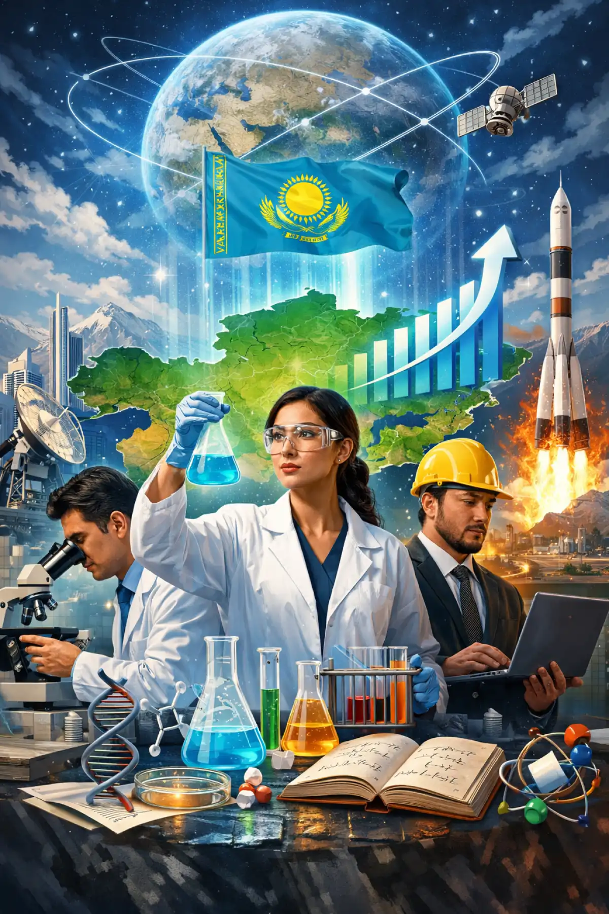 Қазақстан Орталық Азияда ғылыми белсенділік бойынша көш бастап тұр