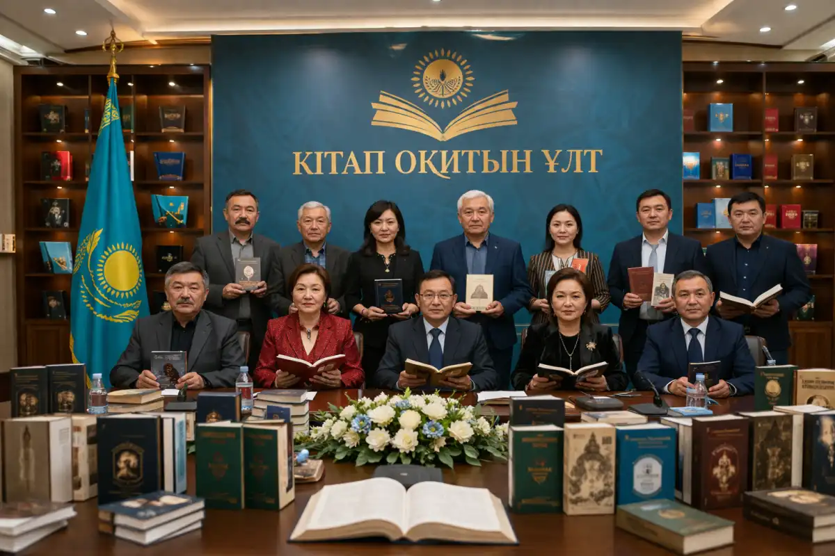 Қазақстанда 1 миллион адамды қамтитын кітап оқу жобасы басталады