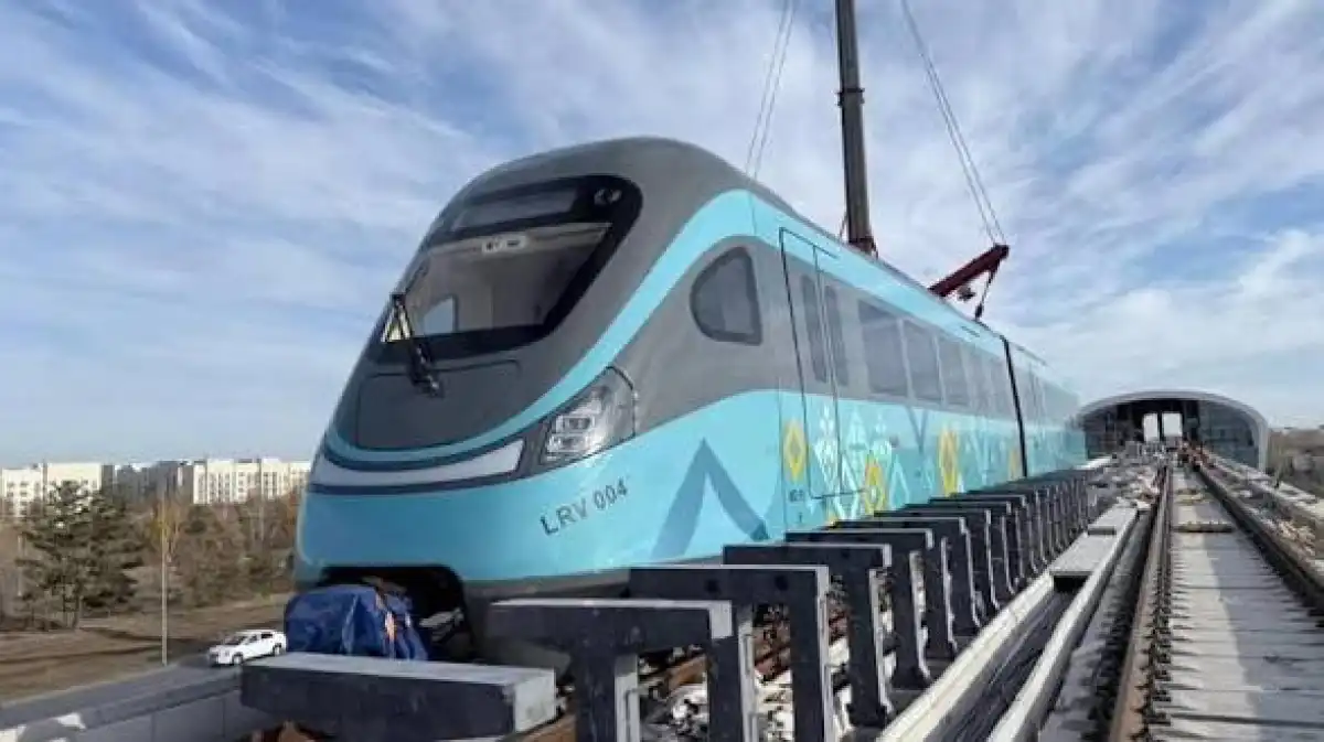 Астанадағы LRT желісі осы аптада іске қосылады