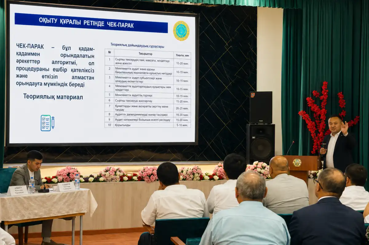 Сайлауға дайындық: Түркістанда комиссия мүшелері кезең-кезеңімен оқытылуда