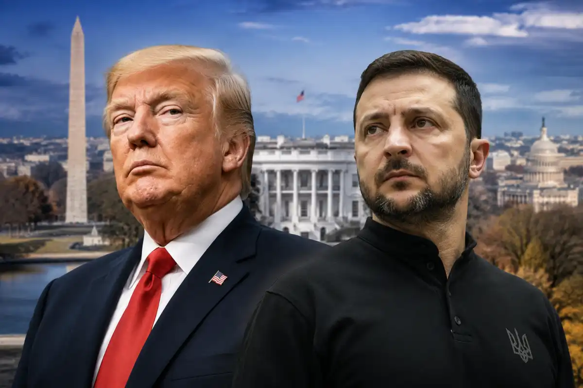 Трамп пен Зеленский Вашингтонда келіссөз өткізеді: басты назар – Украинадағы соғысты тоқтату мәселесінде