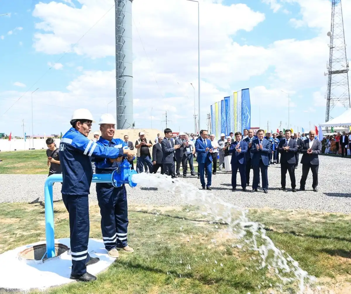 Қызылорда облысында жаңа су тарату станциясы пайдалануға берілді