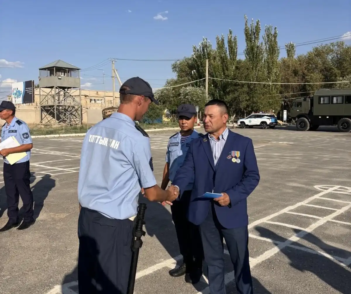 5547 әскери бөлімінде «Алғашқы қызмет күні» іс-шарасы өтті