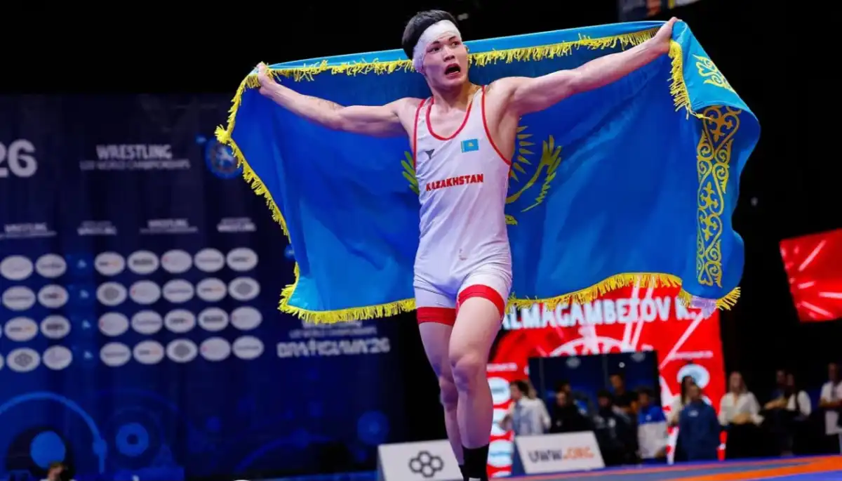 Қазыбек Қалмағамбетов грек-рим күресінен U20 әлем чемпионы атанды
