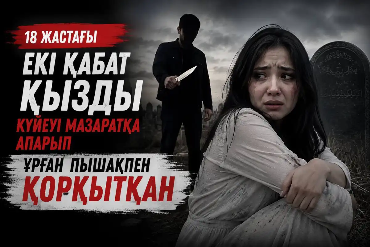 Тағы да Жамбыл! 18 жастағы екіқабат келіншекті күйеуі мазаратқа апарып ұрған!