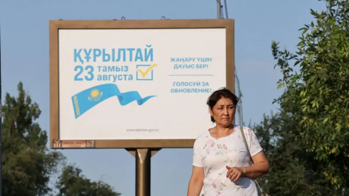 Қазақстанда жаңа бірпалаталы парламентке алғашқы сайлау өтіп жатыр