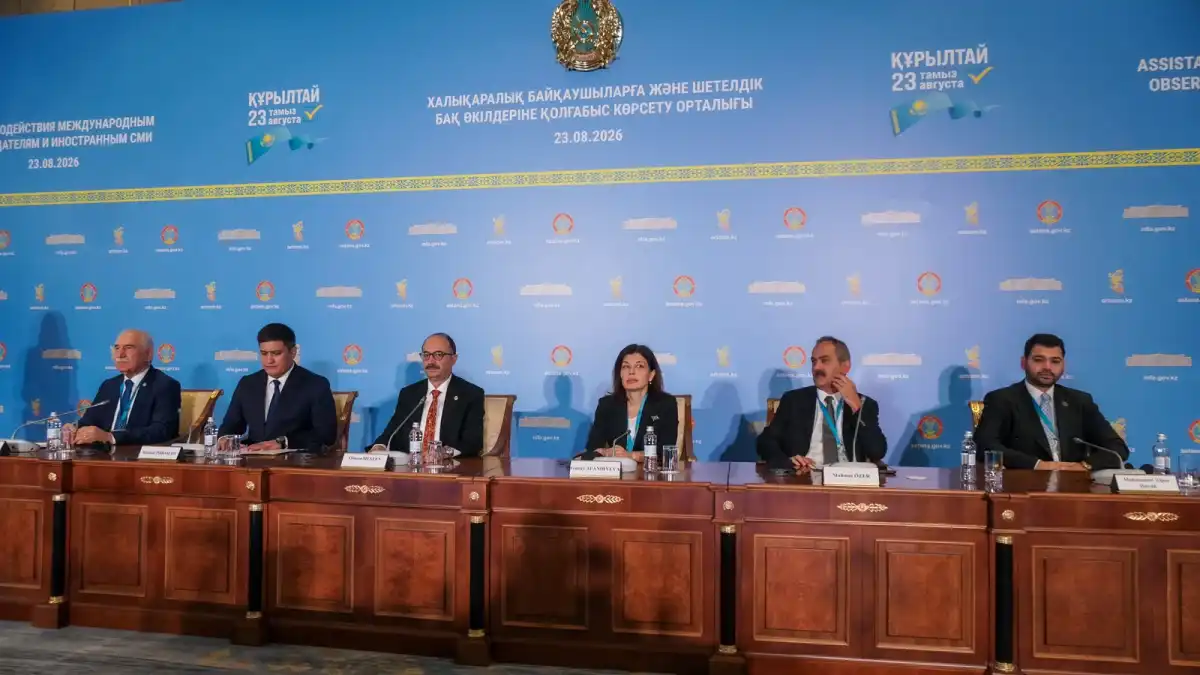 Құрылтай сайлауында азаматтар өз таңдауын еркін жасай алды – ТүркПА бақылаушылар миссиясы